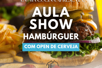 la mia cucina cursos de gastronomia aula show hamburguer