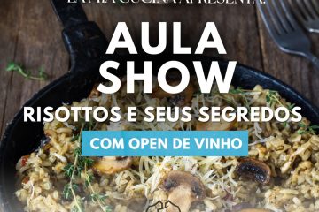 la mia cucina cursos de gastronomia aula show risottos e seus segredos