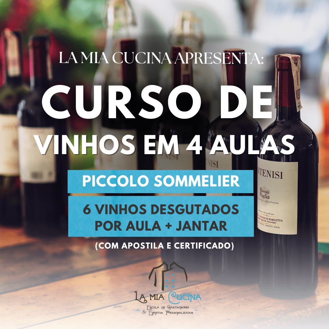 la mia cucina cursos de gastronomia curso vinho em 4 aulas