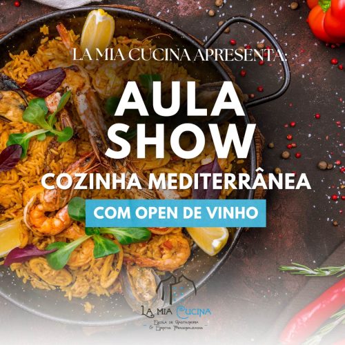 la mia cucina cursos de gastronomia aula show cozinha mediterranea
